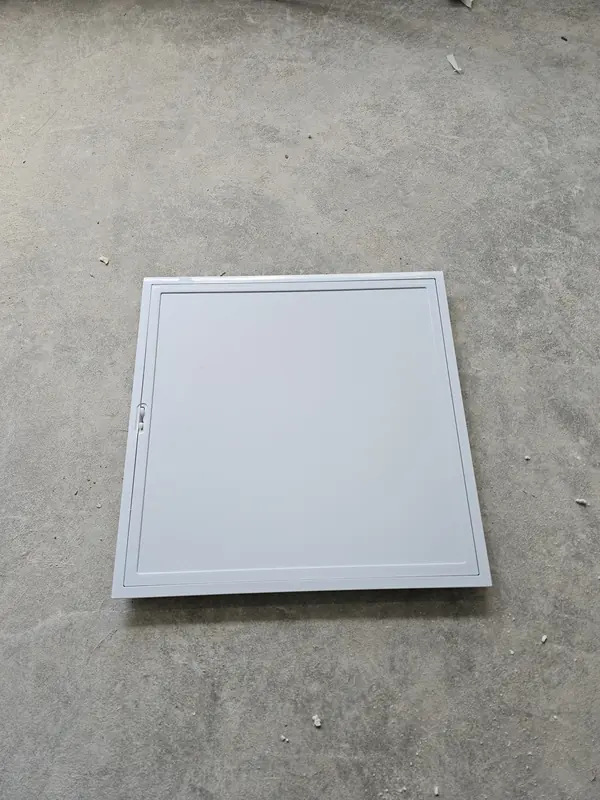 종로 에어컨 옆 천장 PVC450 점검구 시공 - 점검구 제품