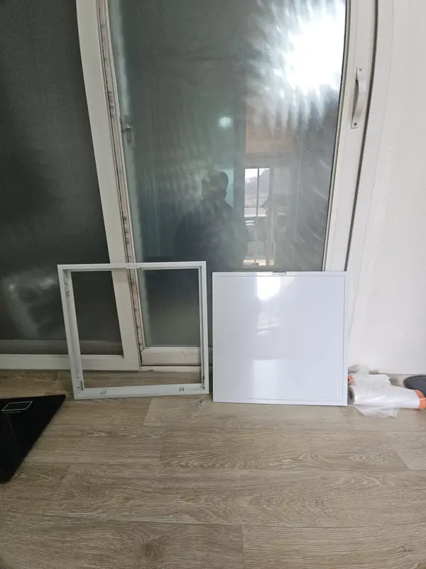 시골집 천장 전기 작업용 PVC450 점검구 시공 - 점검구 제품